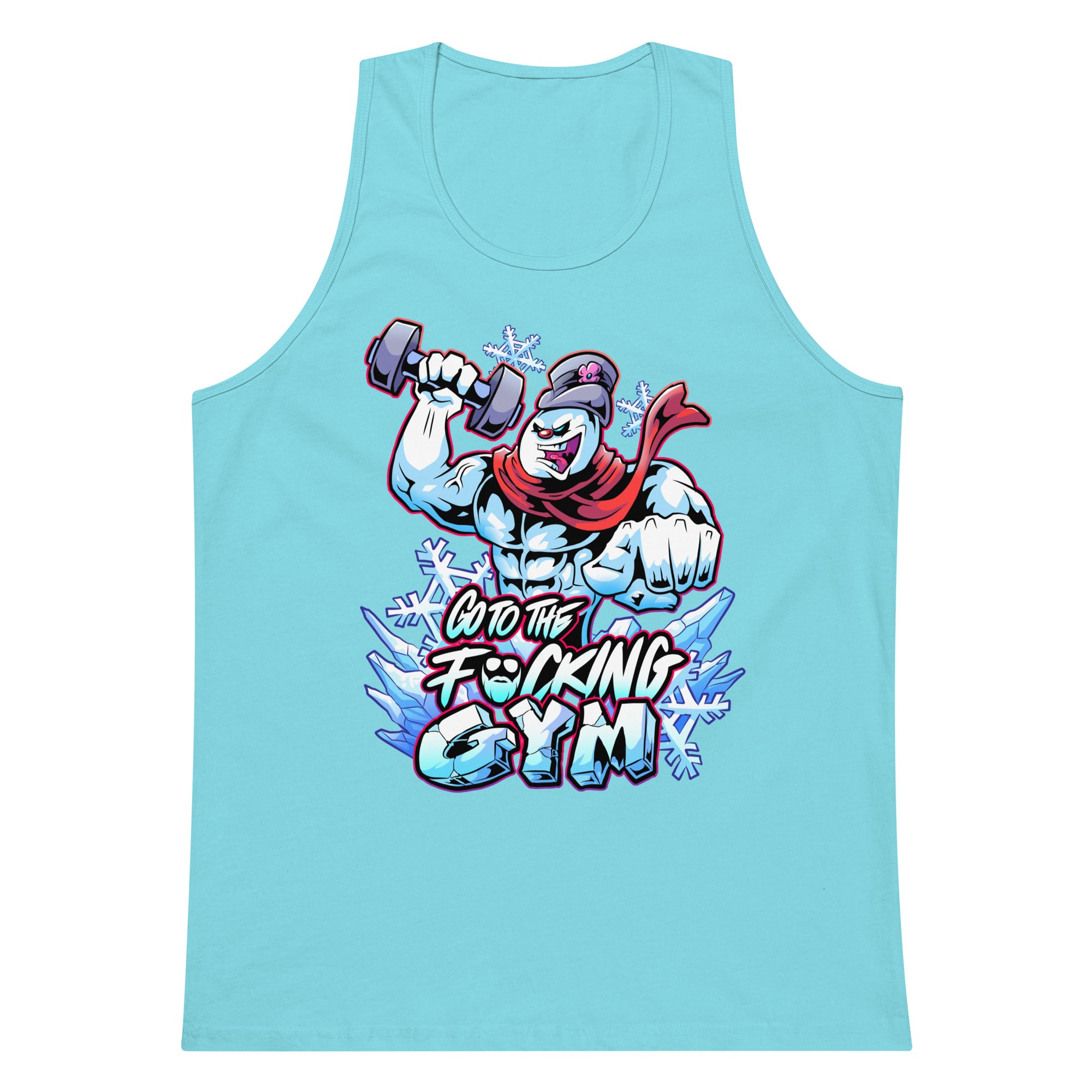 Frosty The SwoleMan Premium Tank Top – Papa Swolio