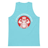 F*ck Your Peppermint Mocha (Red) Premium Tank Top