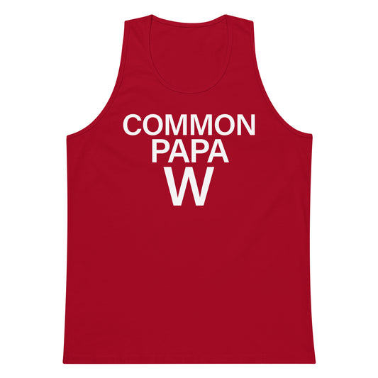 Common Papa W Premium Tank Top