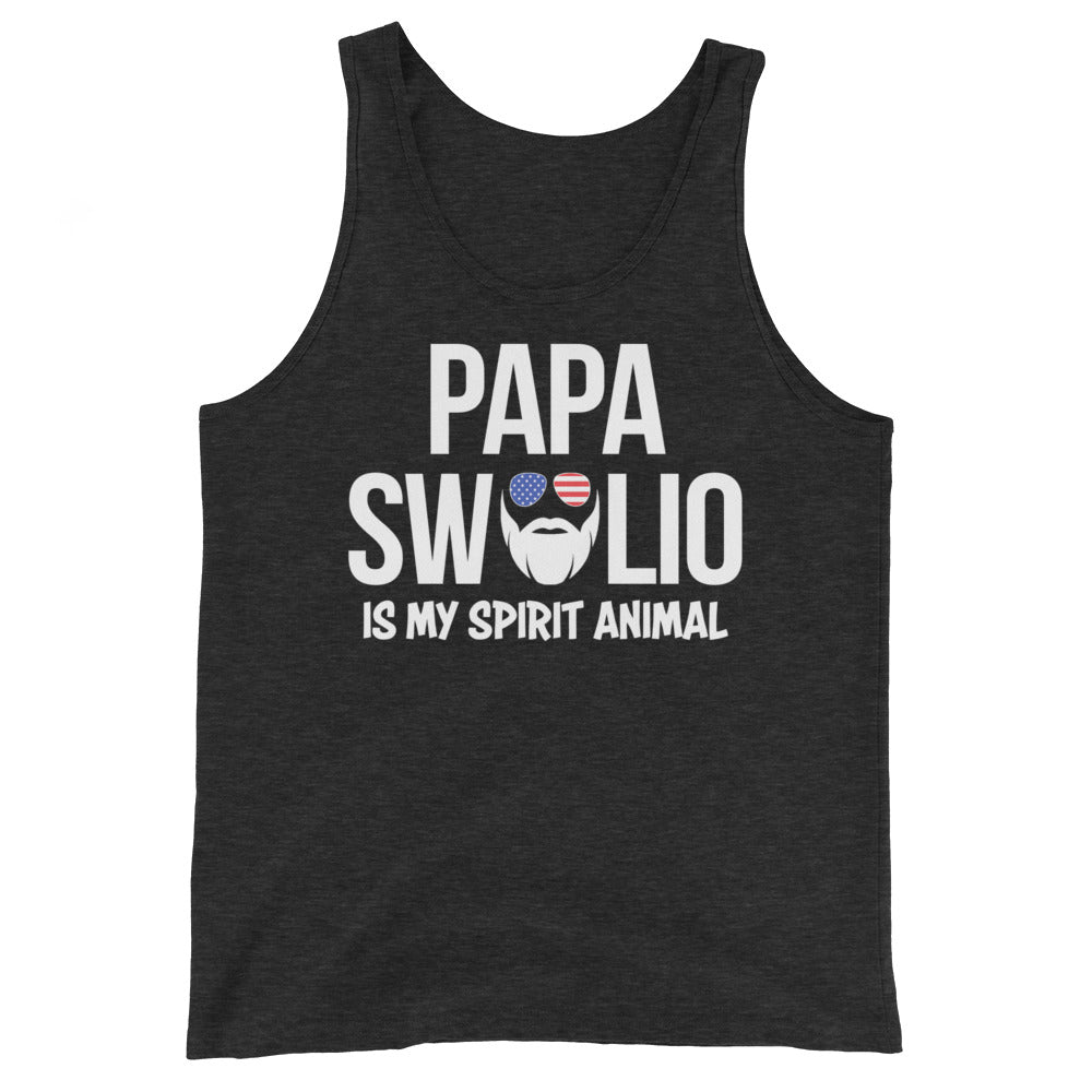 Papa Swolio Is My Spirit Animal Tank Top