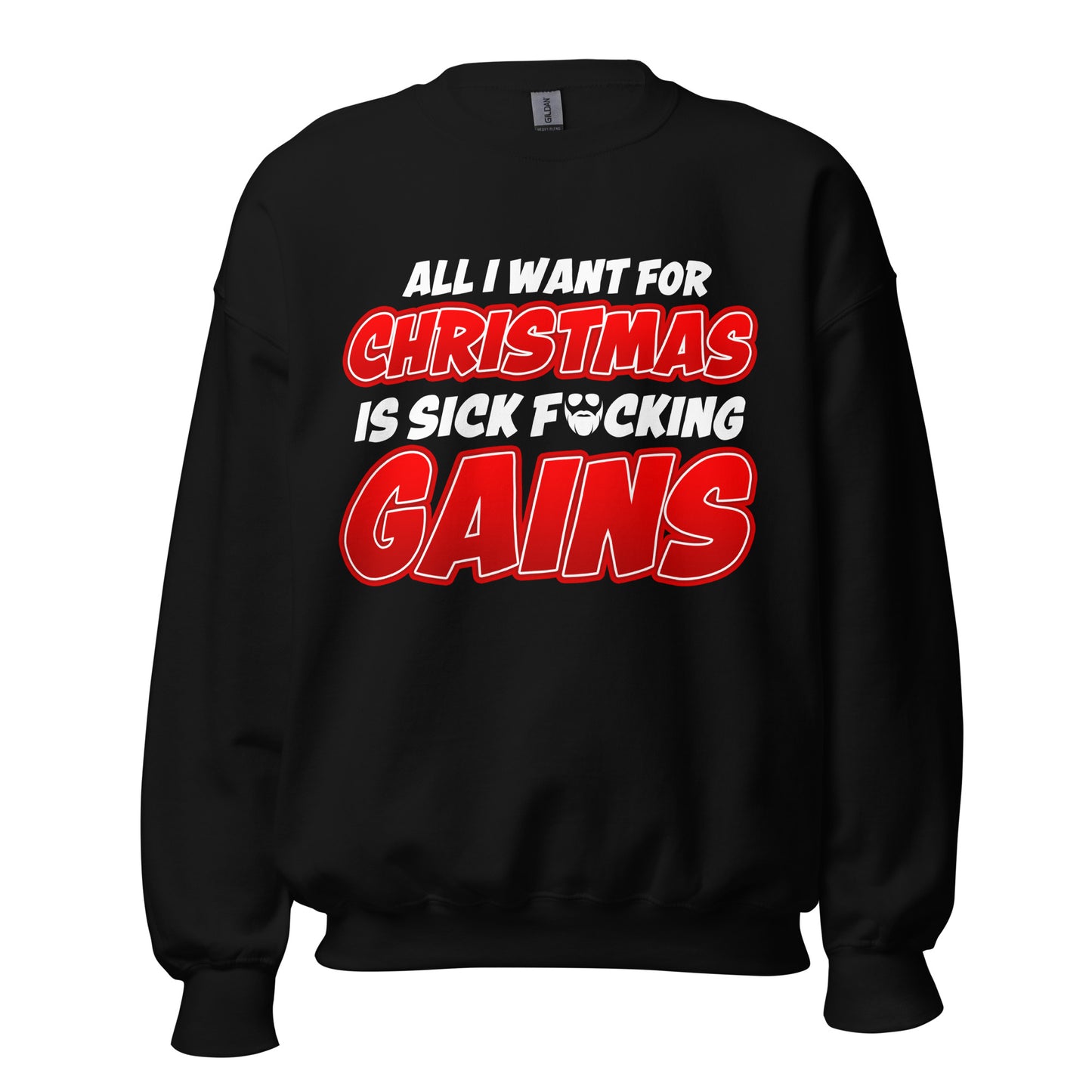 All I Want For Chirstmas Is Sick F*cking Gains Sweatshirt