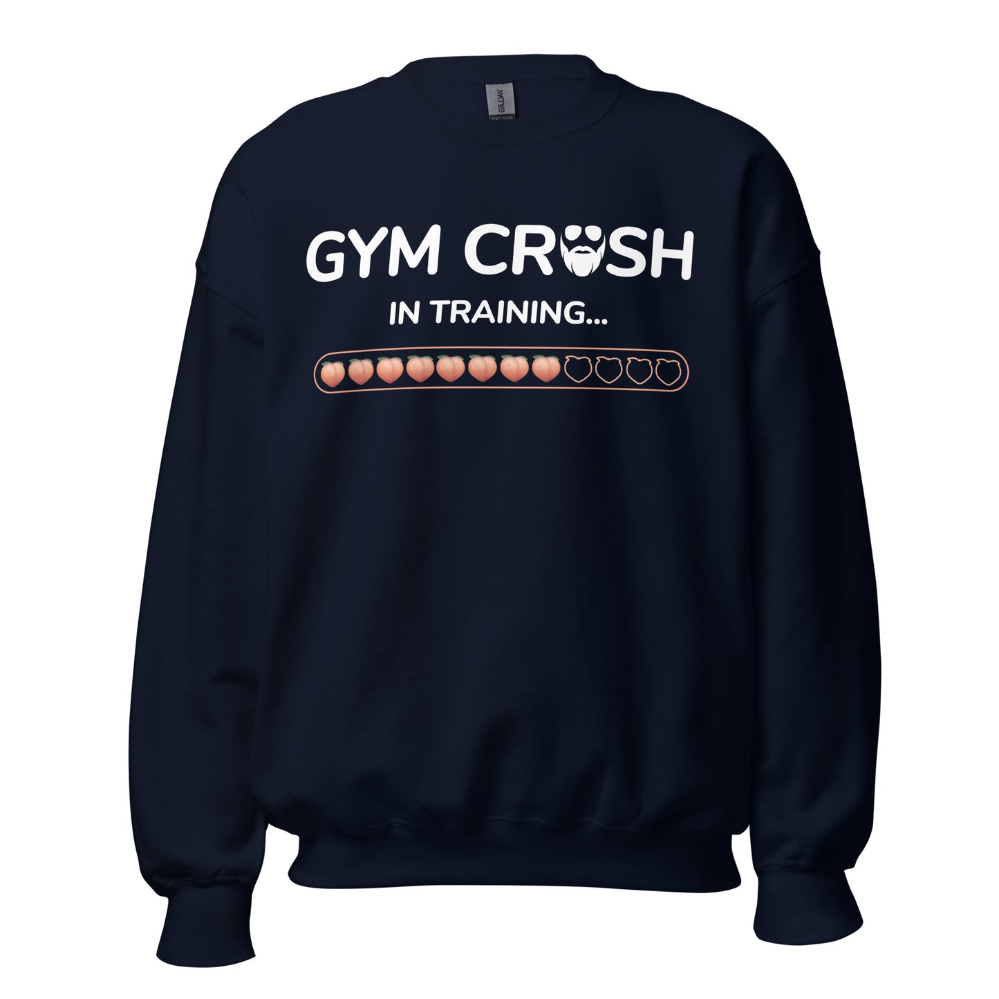 Gym Crush In Training (Peach) Sweatshirt