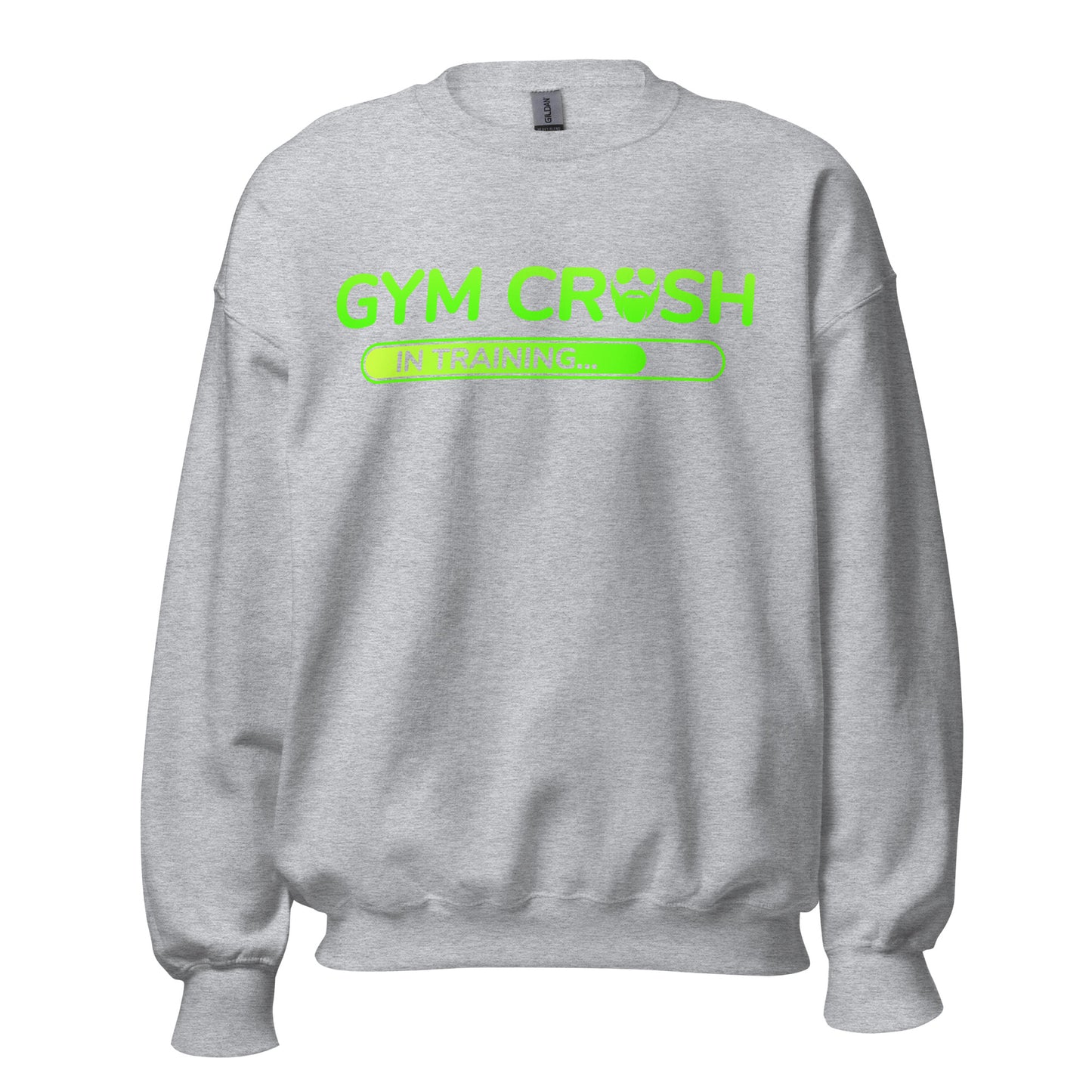 Gym Crush In Training (Green) Sweatshirt