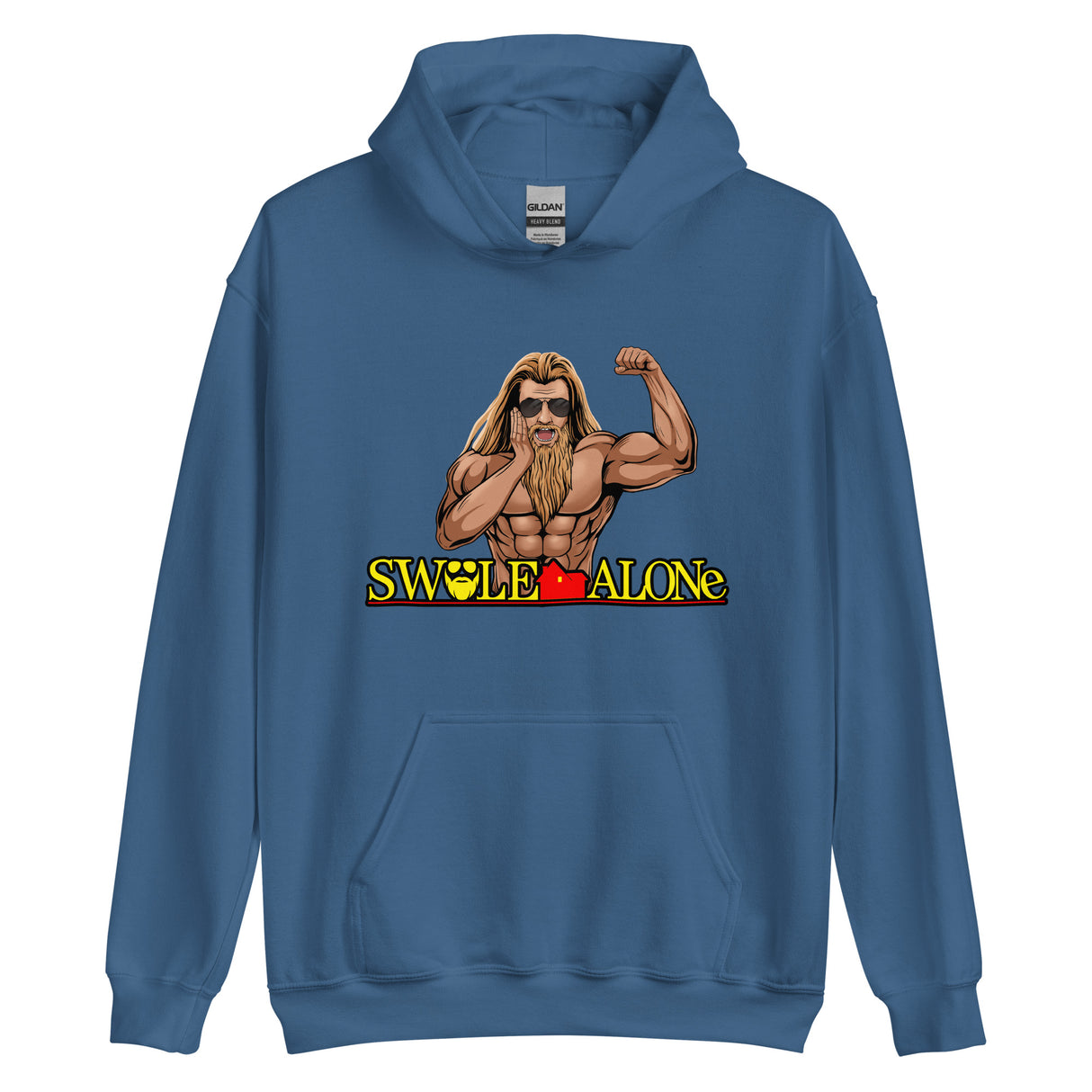 Swole Alone (Image) Hoodie