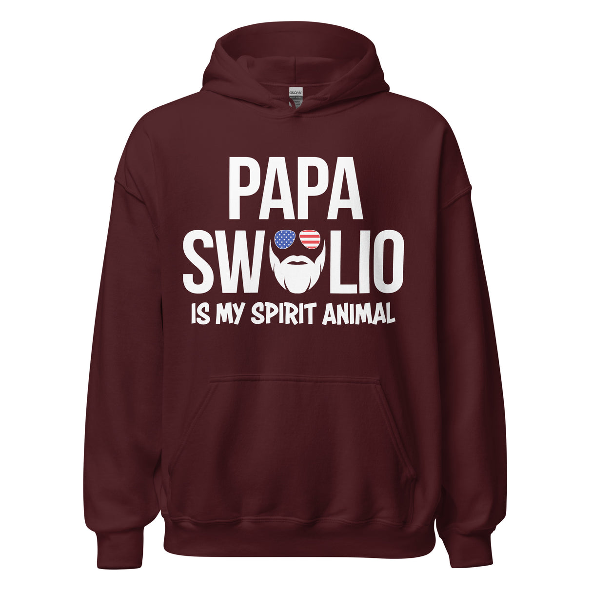Papa Swolio Is My Spirit Animal Hoodie