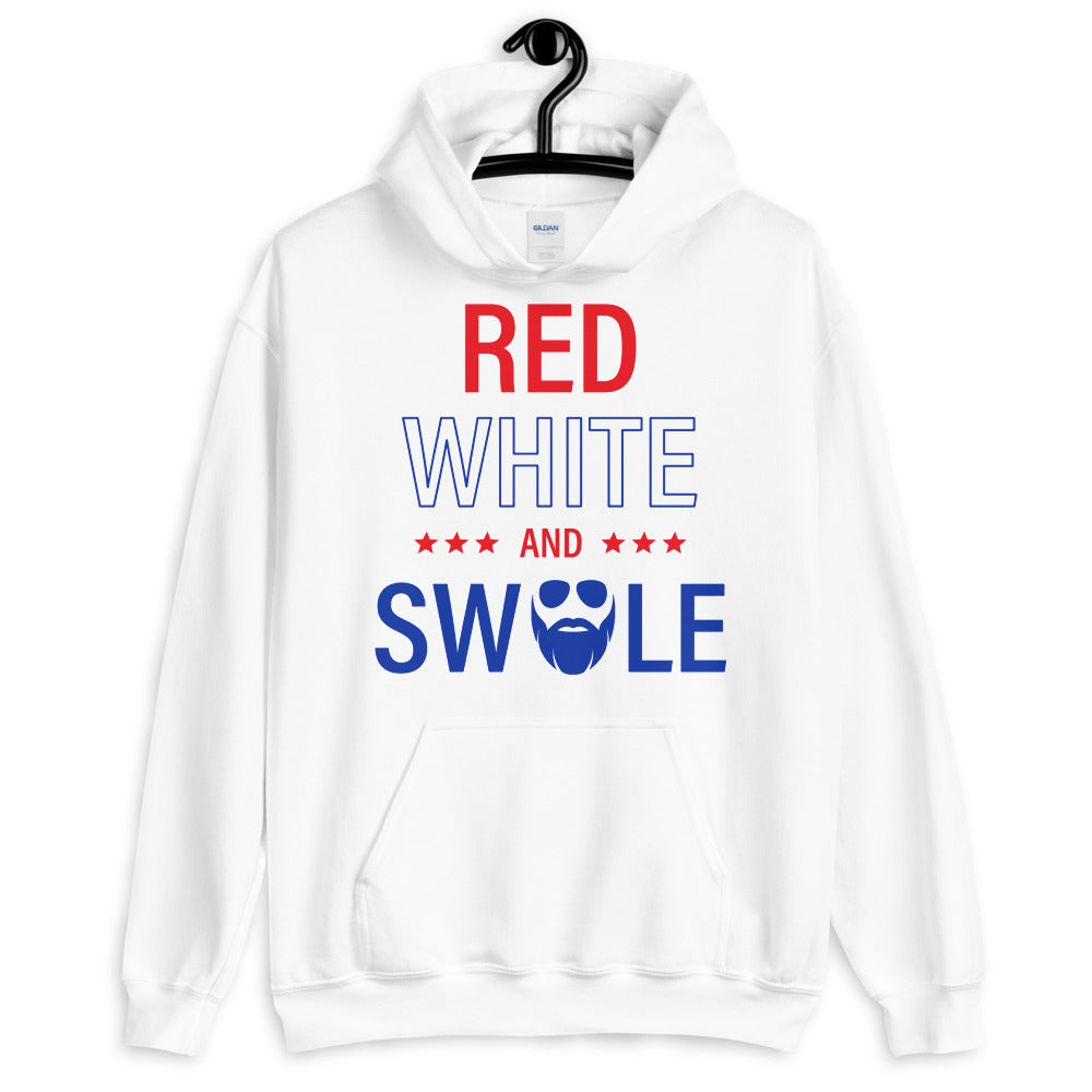 Red, White and Swole Hoodie