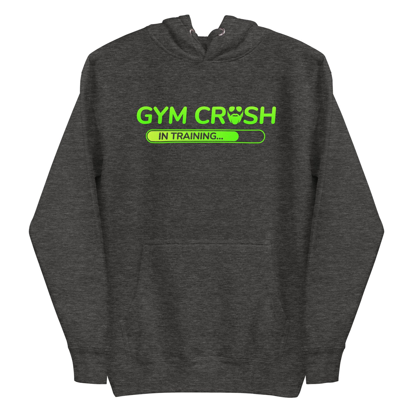 Gym Crush In Training (Green) Premium Hoodie