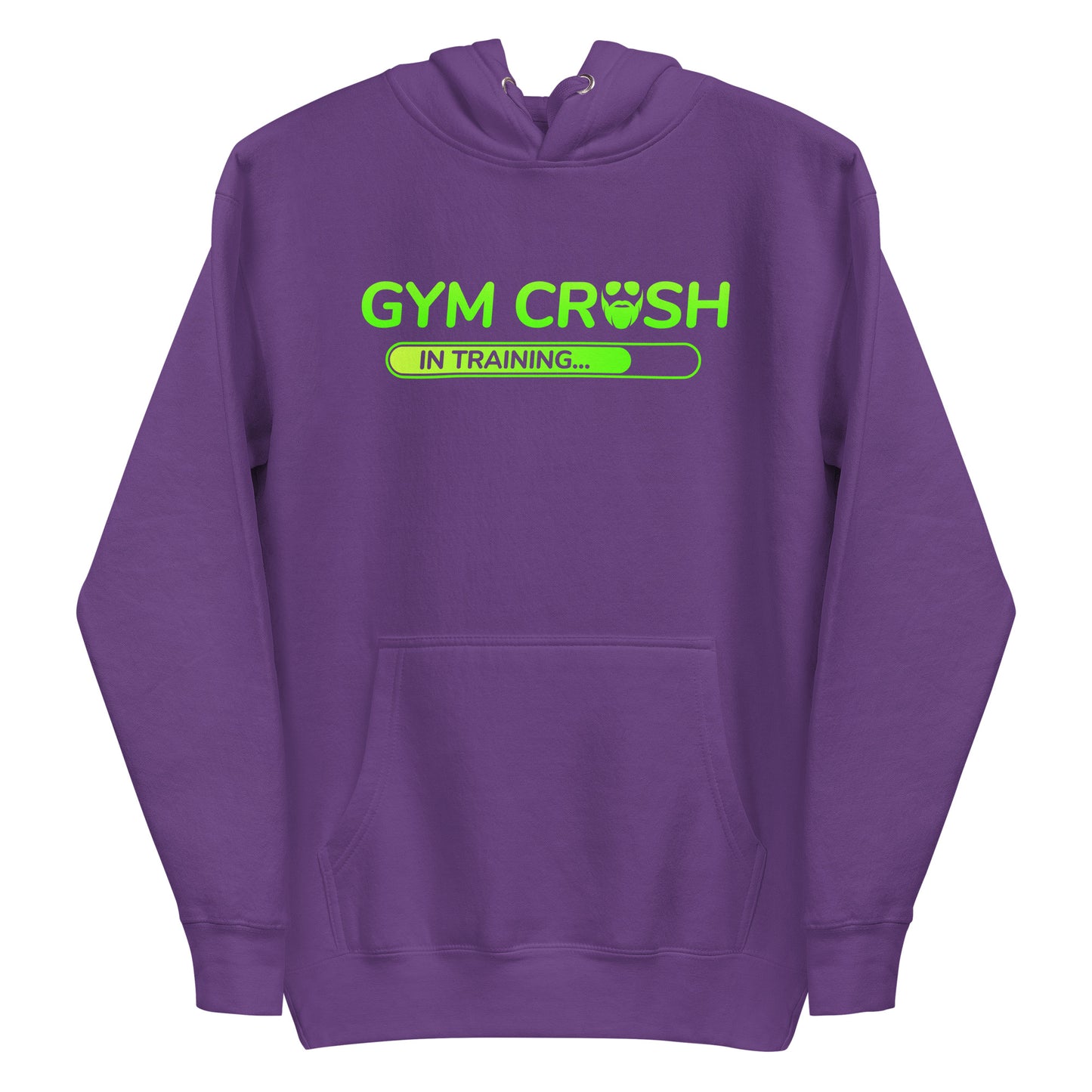 Gym Crush In Training (Green) Premium Hoodie