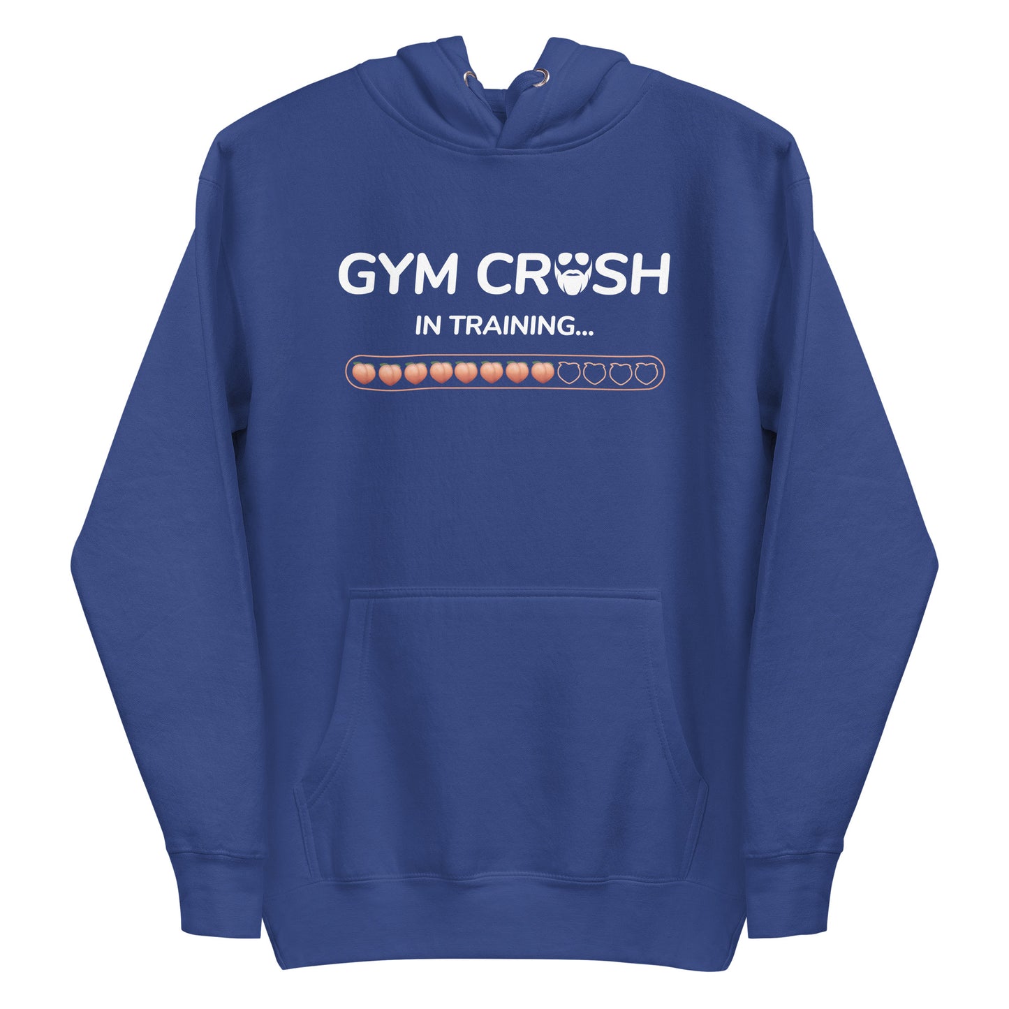 Gym Crush In Training (Peach) Premium Hoodie