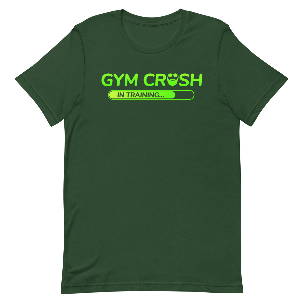 Gym Crush In Training (Green) T-Shirt