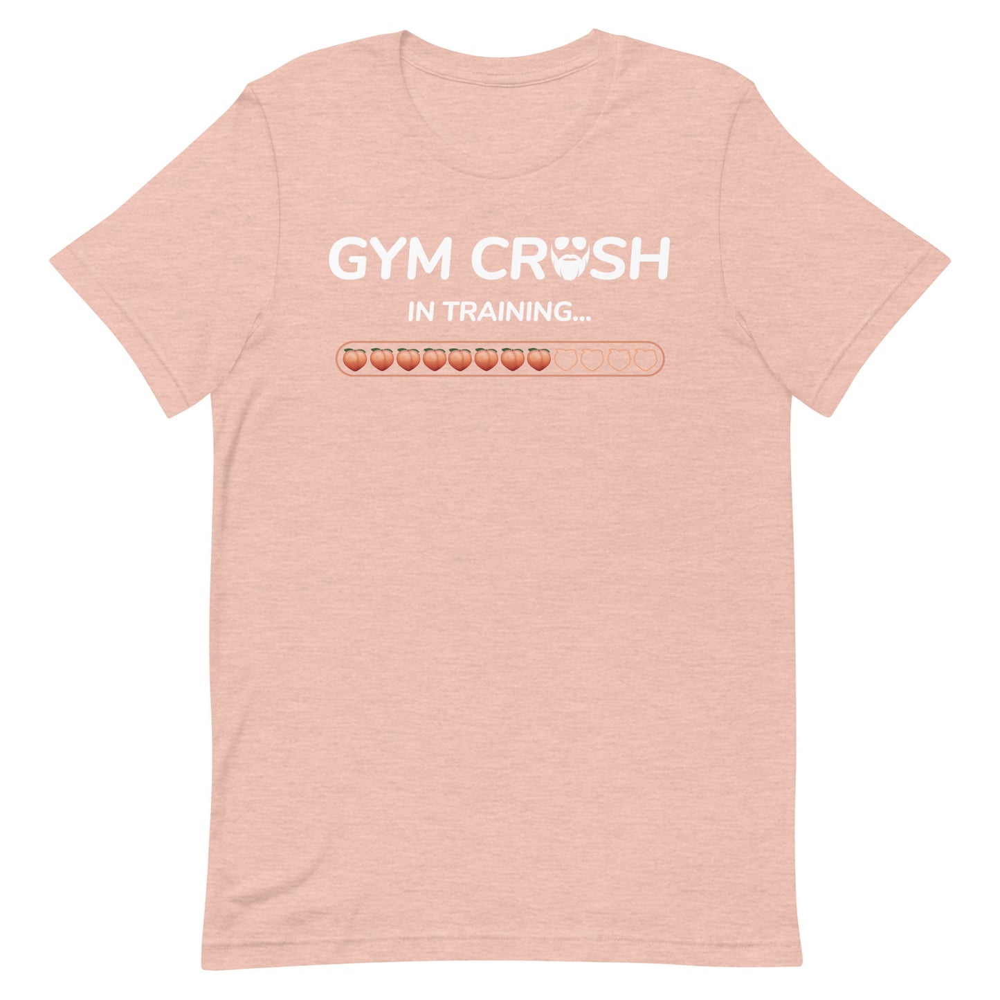 Gym Crush In Training (Peach) T-Shirt