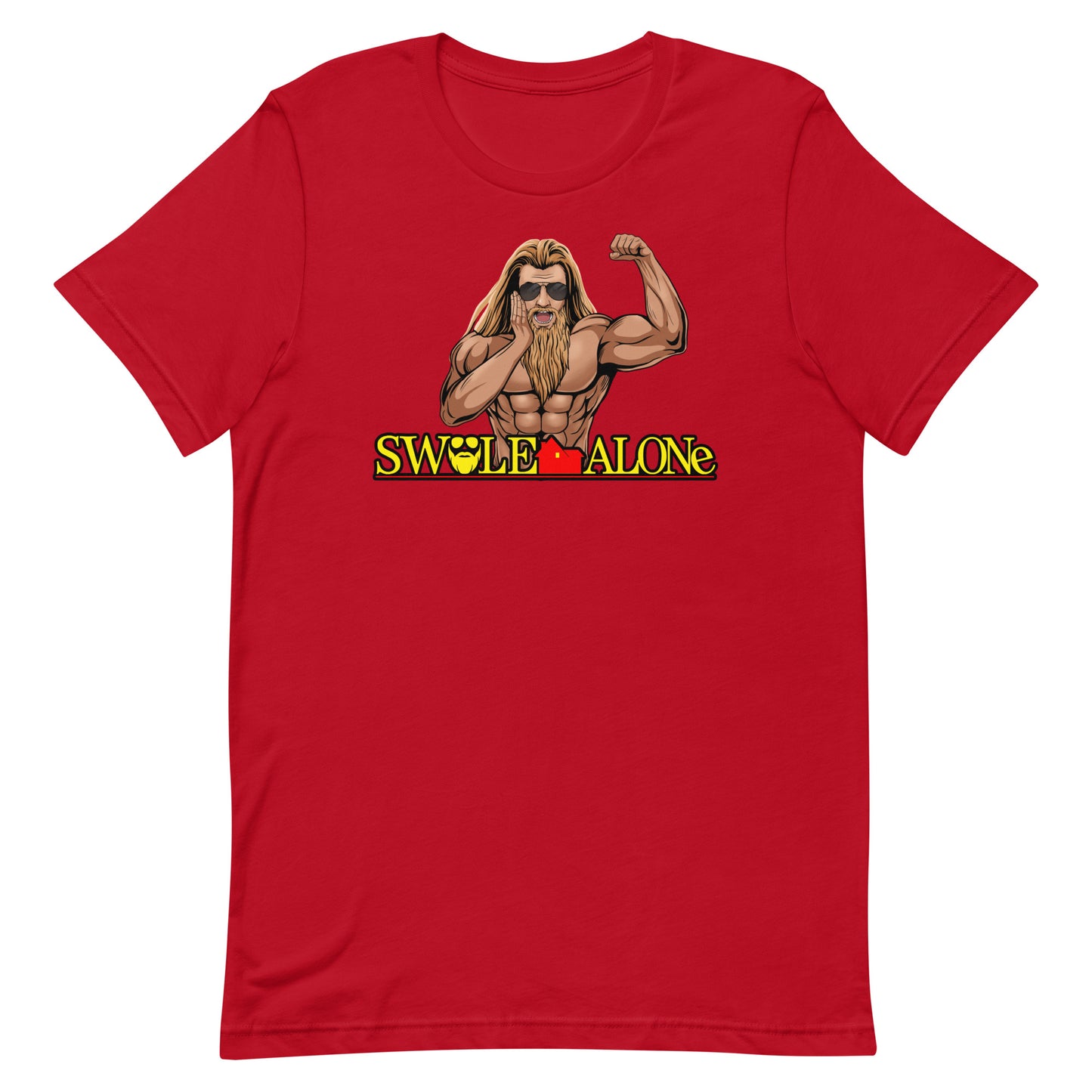 Swole Alone (Image) T-Shirt