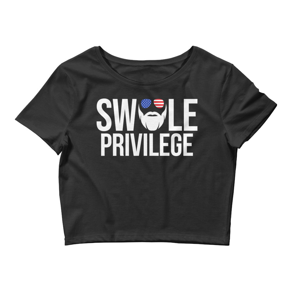 Swole Privilege Women’s Crop Tee