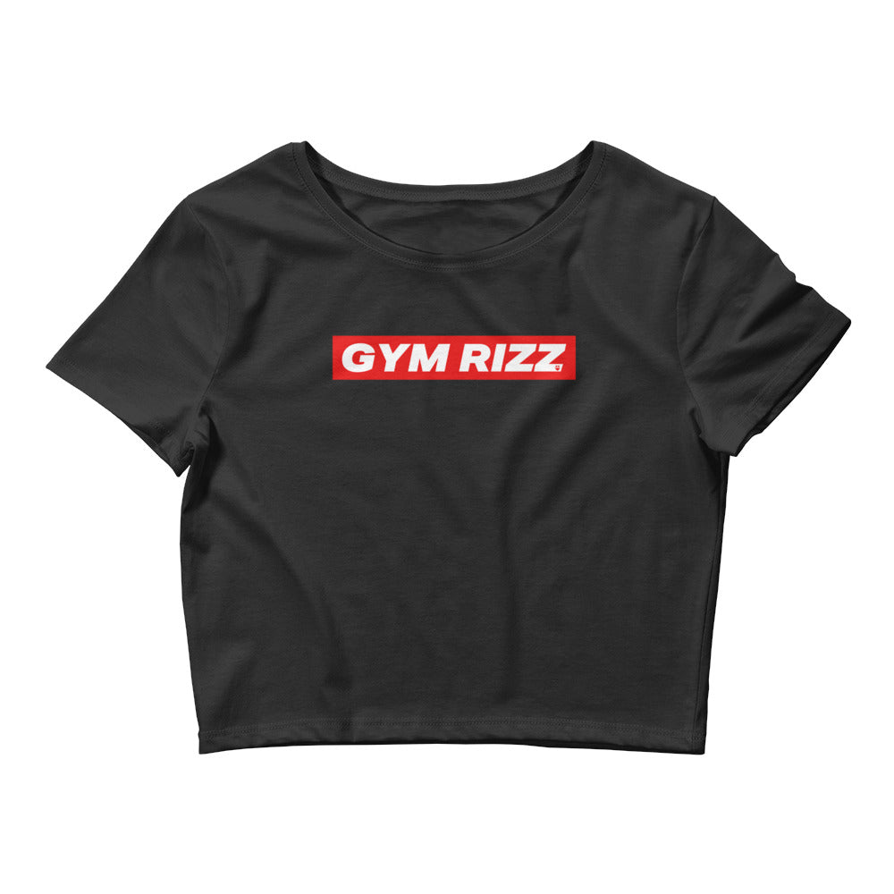 Gym Rizz Women’s Crop Tee