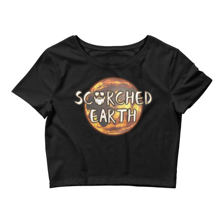 Scorched Earth Women’s Crop Tee