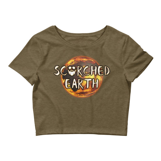 Scorched Earth Women’s Crop Tee