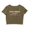 Gym Crush In Training (Peach) Women’s Crop Tee