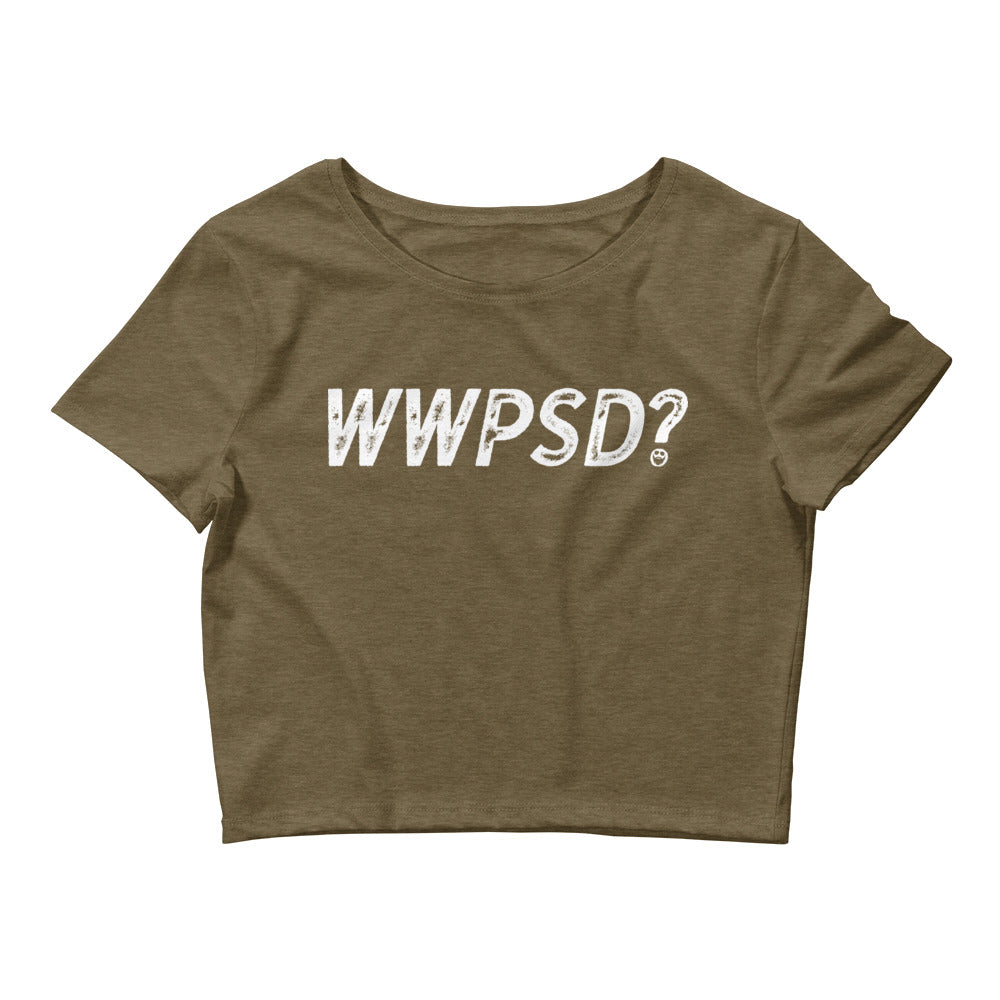 WWPSD? Fitted Crop Top