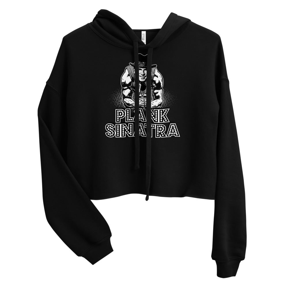 Plank Sinatra Crop Hoodie