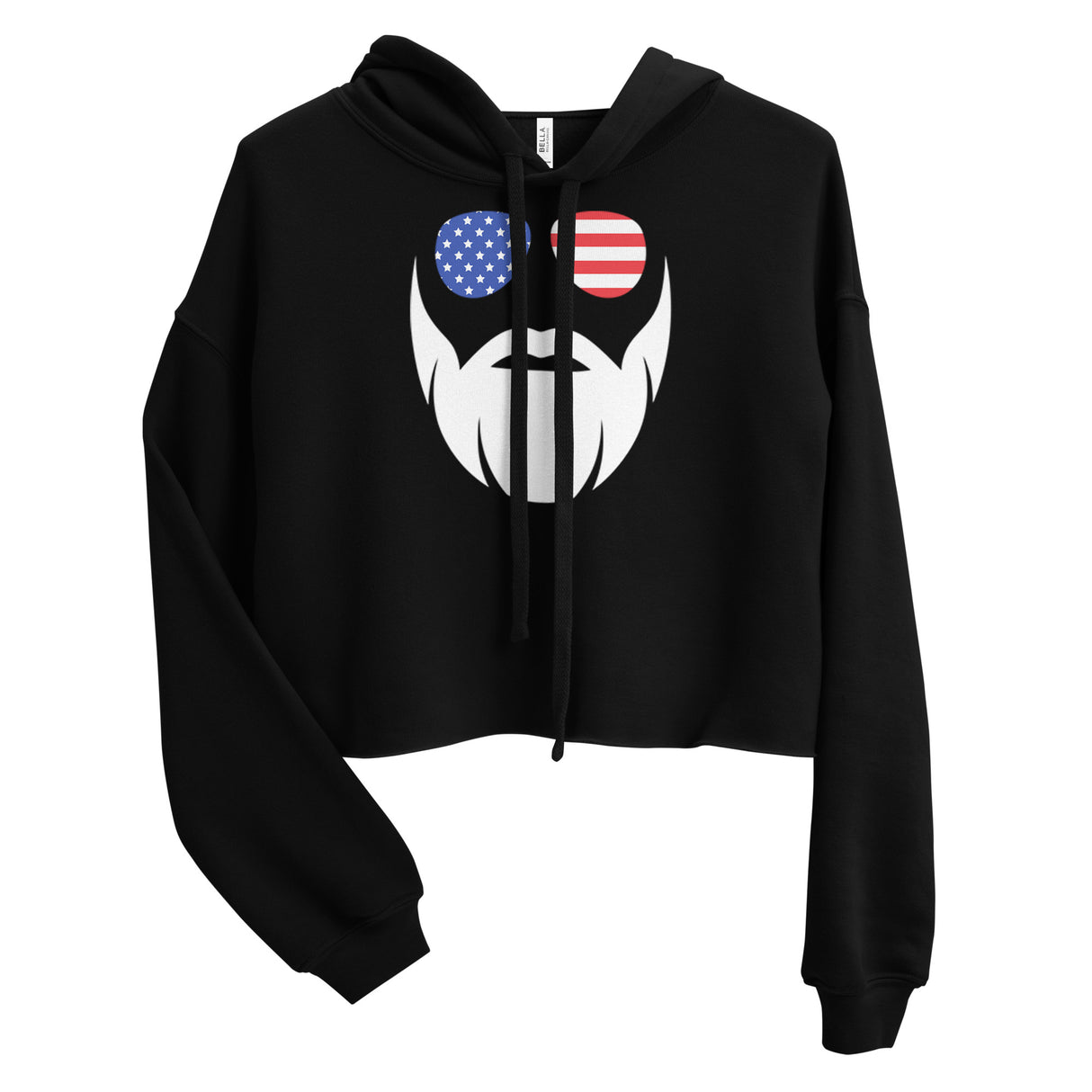 Papa Swolio for President Crop Hoodie