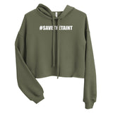 Save The Taint Crop Hoodie