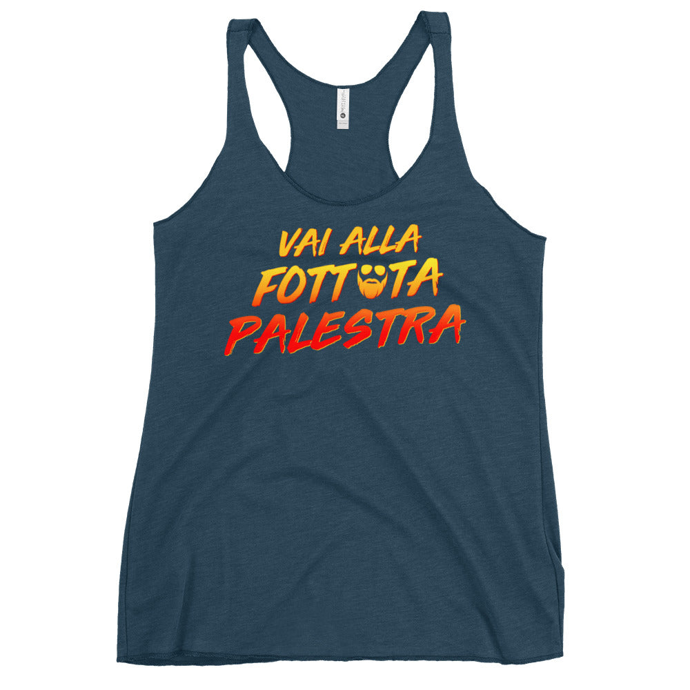 Vai Alla Fottuta Palestra Women's Racerback Tank