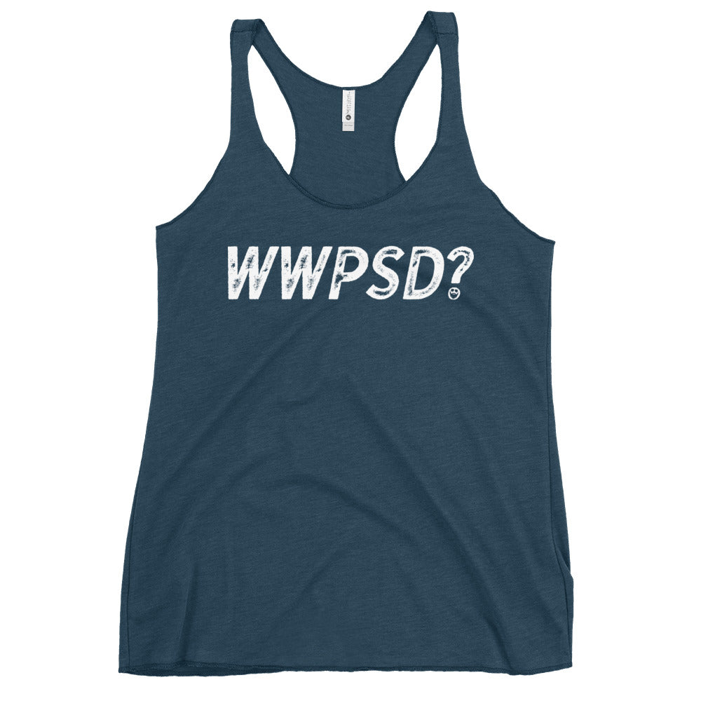 WWPSD? Women's Racerback Tank