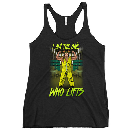 I Am The One Who Lifts Women's Racerback Tank