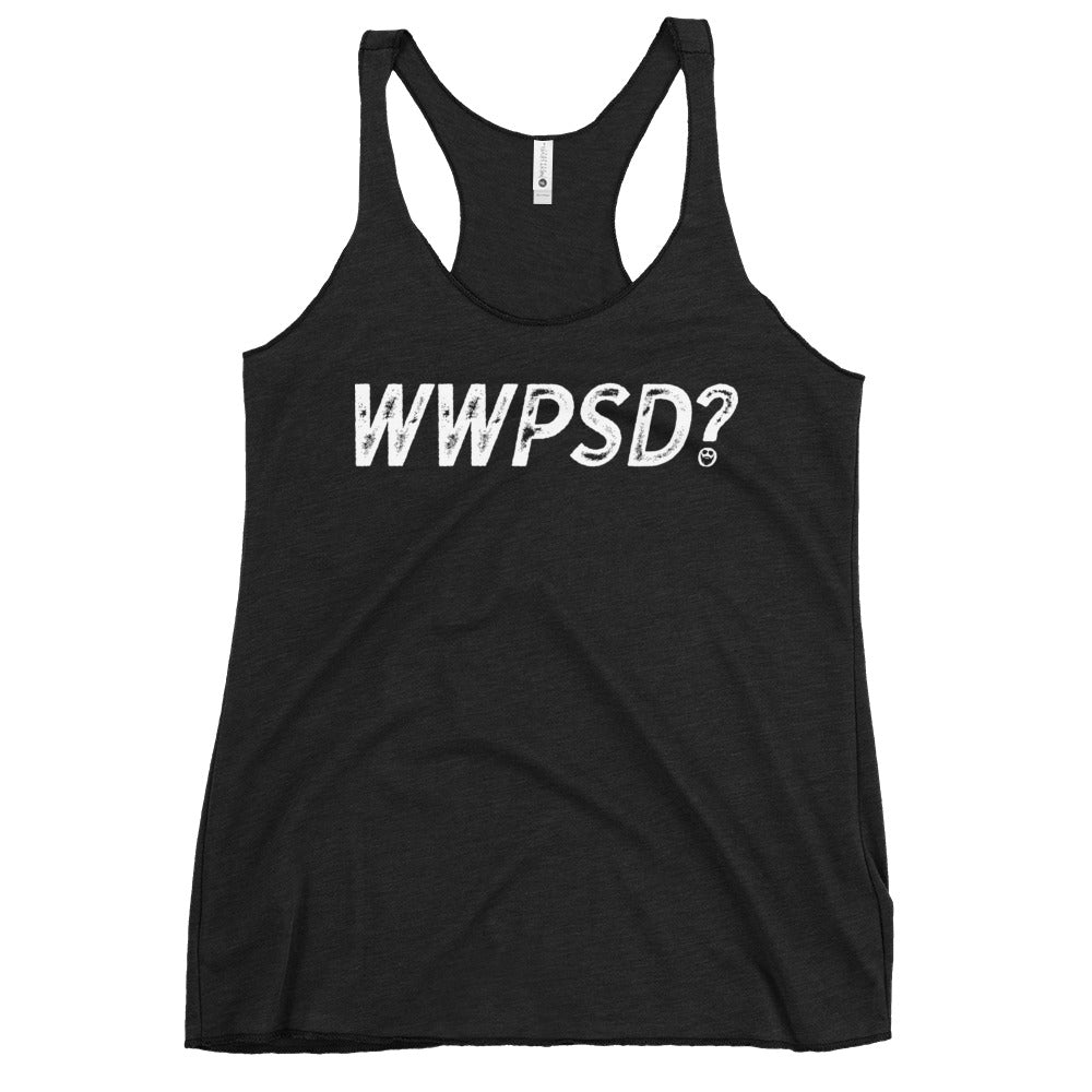 WWPSD? Women's Racerback Tank