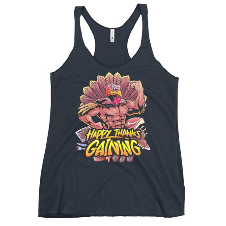 Thanks Gaining Women's Racerback Tank