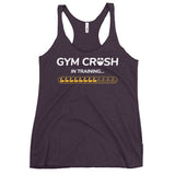 Gym Crush In Training (Bicep) Women's Racerback Tank