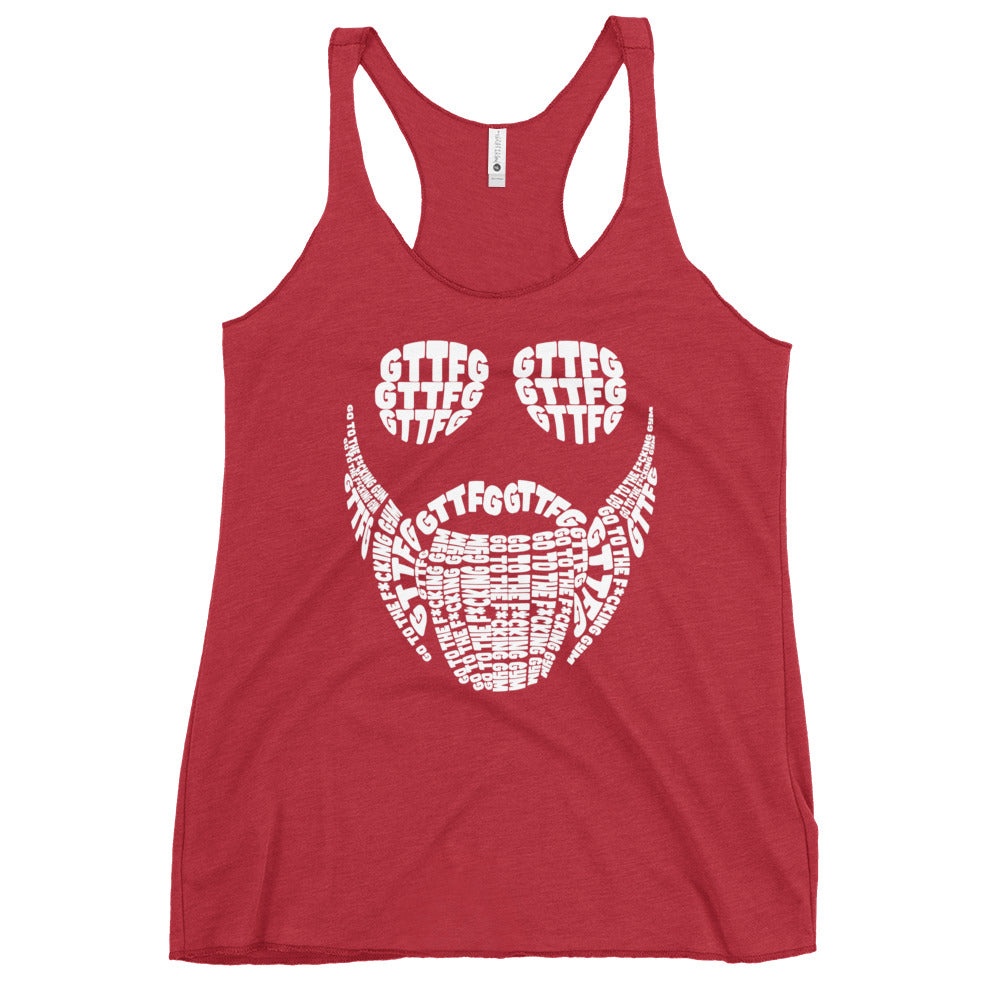 GTTFG Beard Logo Women's Racerback Tank