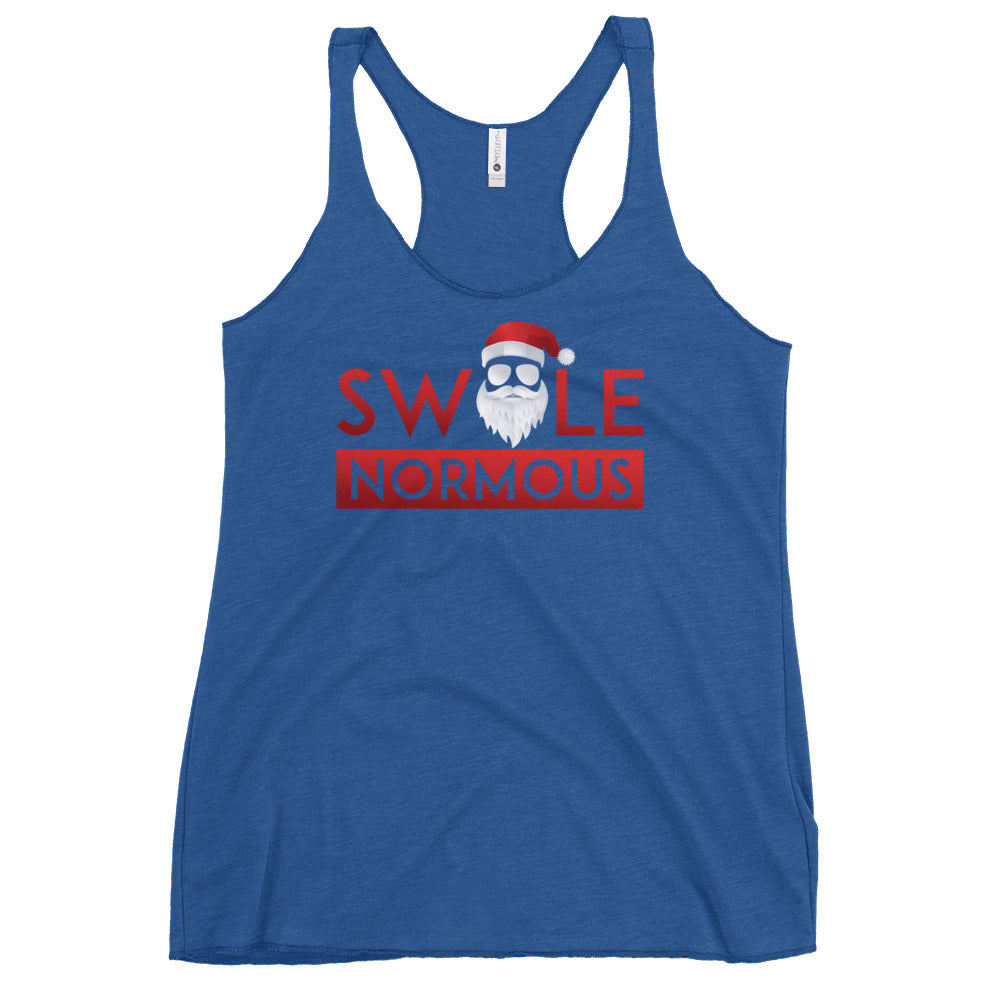 Santa Swolio Women's Racerback Tank
