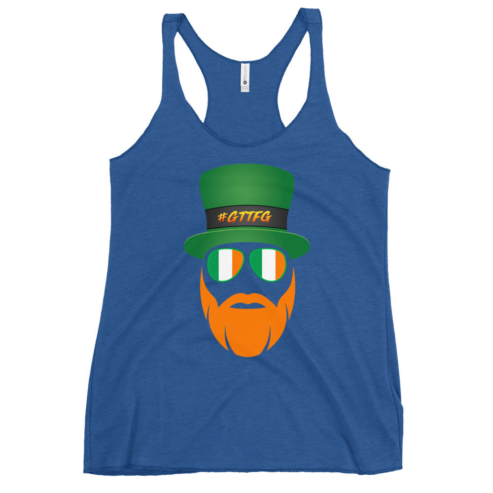 Saint Patrick's Day Logo Women's Racerback Tank