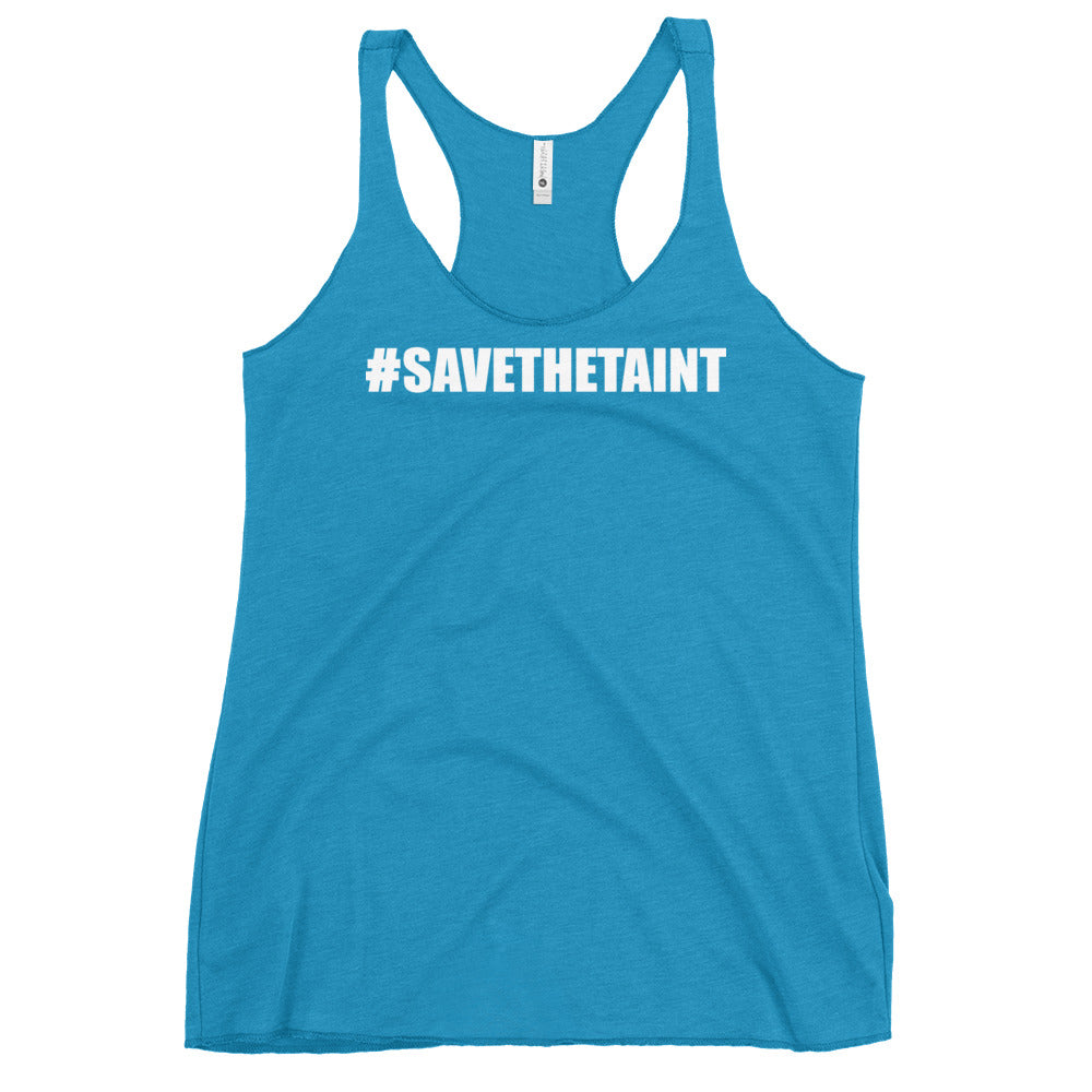 Save The Taint Women's Racerback Tank